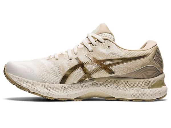 ASICS SHOES | GEL-NIMBUS 23 - Cream/Putty