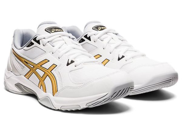 ASICS SHOES | GEL-ROCKET 10 - White/Pure Gold