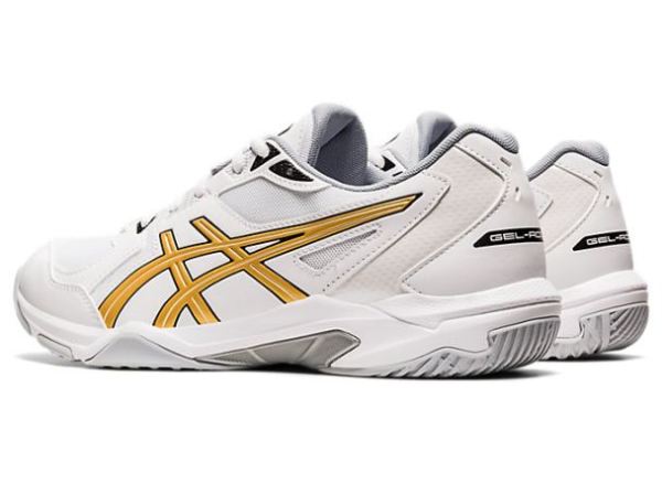 ASICS SHOES | GEL-ROCKET 10 - White/Pure Gold