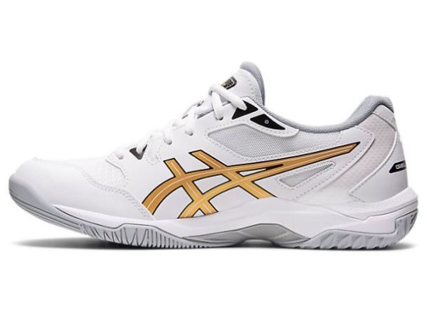 ASICS SHOES | GEL-ROCKET 10 - White/Pure Gold