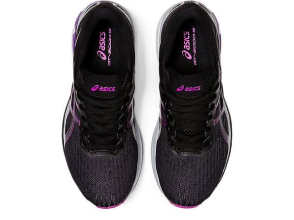 ASICS SHOES | GT-2000 9 G-TX - Black/Digital Grape