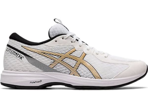 ASICS SHOES | LYTERACER 2 - White/Pure Gold