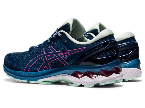 ASICS SHOES | GEL-KAYANO 27 (2A) - Mako Blue/Hot Pink