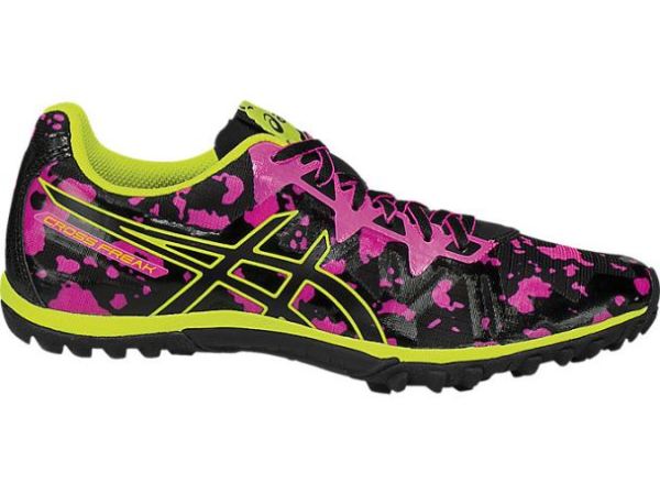 ASICS SHOES | Cross Freak 2 - Hot Pink/Black/Neon Lime