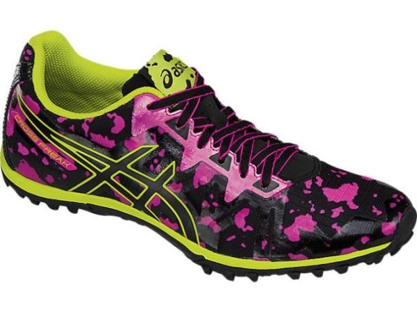 ASICS SHOES | Cross Freak 2 - Hot Pink/Black/Neon Lime