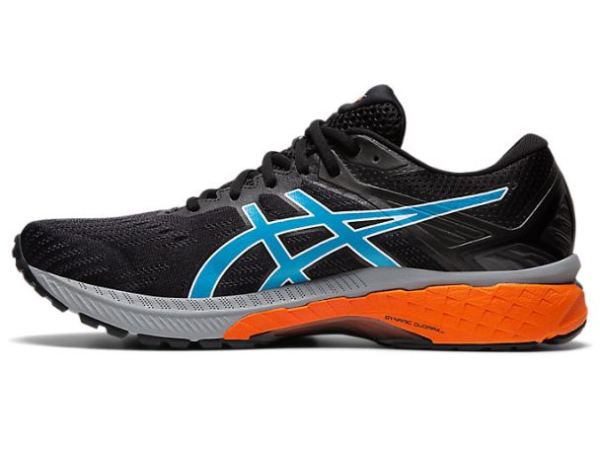 ASICS SHOES | GT-2000 9 TRAIL - Black/Digital Aqua