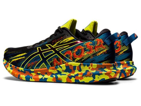 ASICS SHOES | NOOSA TRI 13 - Black/Sour Yuzu