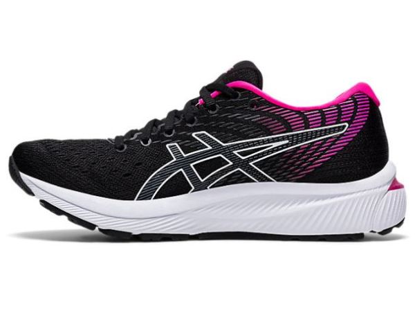 ASICS SHOES | GEL-CUMULUS 22 - Black/Pink Glo