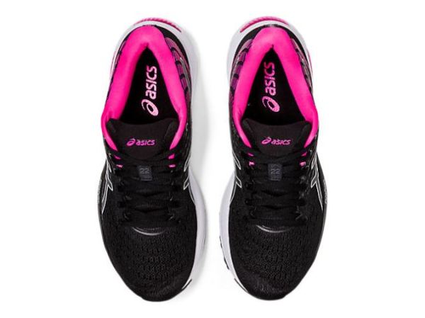 ASICS SHOES | GEL-CUMULUS 22 - Black/Pink Glo