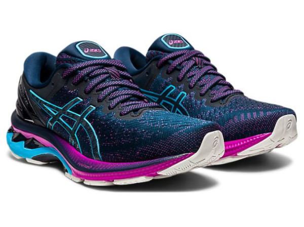 ASICS SHOES | GEL-KAYANO 27 - French Blue/Digital Aqua