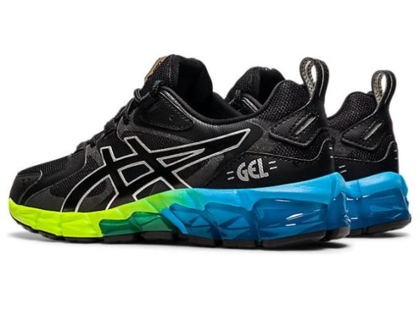 ASICS SHOES | GEL-QUANTUM 180 6 GS - Black/Aizuri Blue