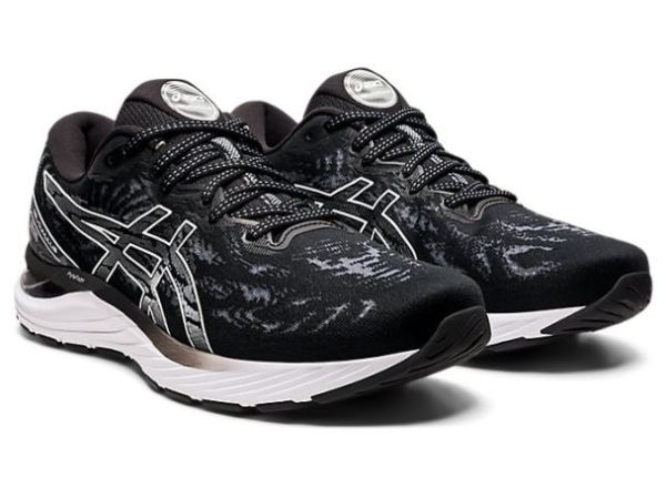 ASICS SHOES | GEL-CUMULUS 23 (4E) - Black/White