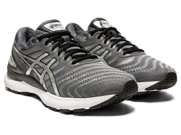 ASICS SHOES | GEL-NIMBUS 22 Platinum - Carrier Grey/Pure Silver