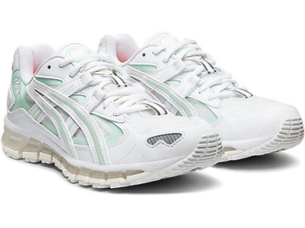 ASICS SHOES | GEL-KAYANO 5 360 - White/Mint Tint