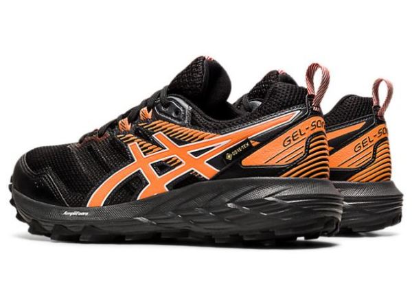 ASICS SHOES | GEL-SONOMA 6 G-TX - Black/Sun Peach