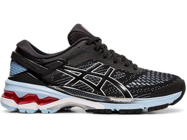 ASICS SHOES | GEL-KAYANO 26 - Black/Heritage Blue