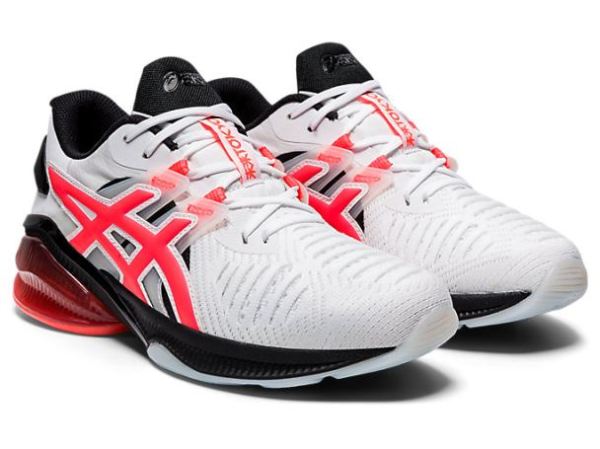 ASICS SHOES | GEL-QUANTUM INFINITY JIN - White/Sunrise Red