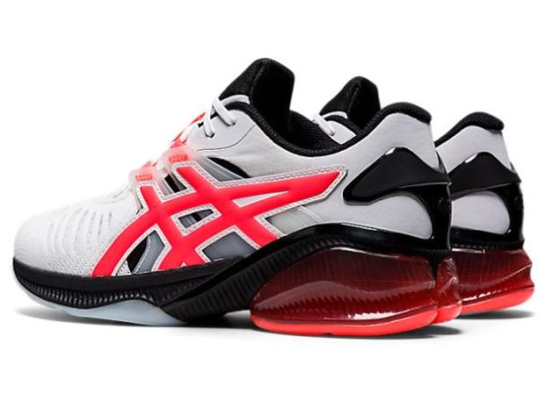 ASICS SHOES | GEL-QUANTUM INFINITY JIN - White/Sunrise Red