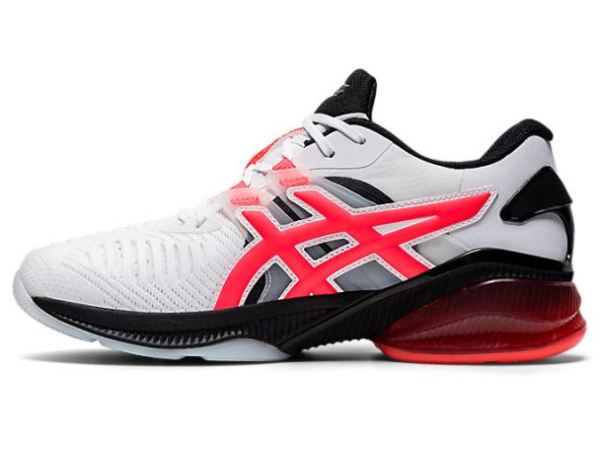 ASICS SHOES | GEL-QUANTUM INFINITY JIN - White/Sunrise Red