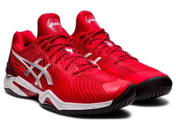 ASICS SHOES | COURT FF NOVAK LE - Classic Red/White