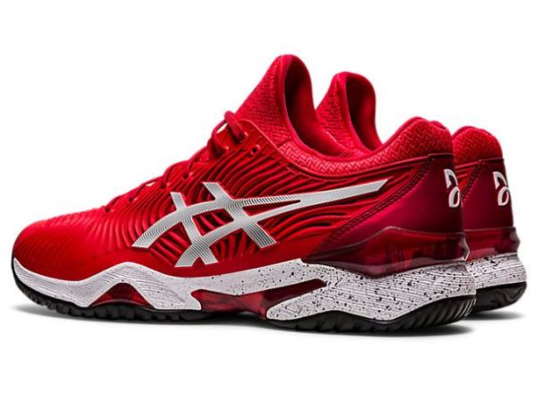 ASICS SHOES | COURT FF NOVAK LE - Classic Red/White