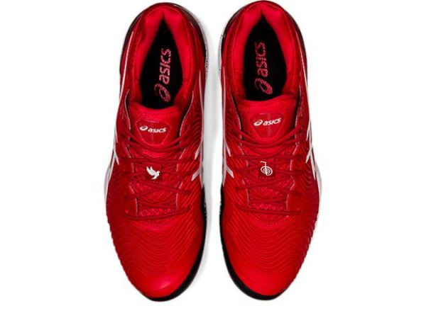 ASICS SHOES | COURT FF NOVAK LE - Classic Red/White