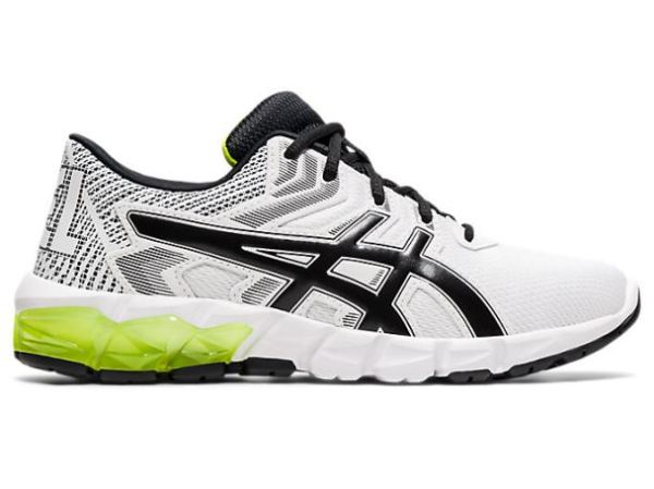 ASICS SHOES | GEL-Quantum 90 2 GS - White/Lime Zest