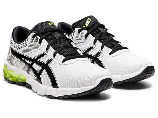 ASICS SHOES | GEL-Quantum 90 2 GS - White/Lime Zest