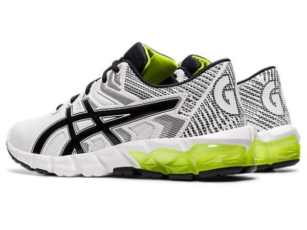 ASICS SHOES | GEL-Quantum 90 2 GS - White/Lime Zest