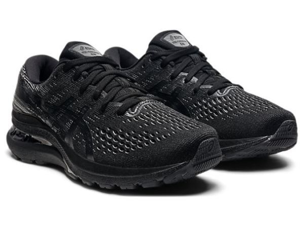 ASICS SHOES | GEL-KAYANO 28 - Black/Graphite Grey