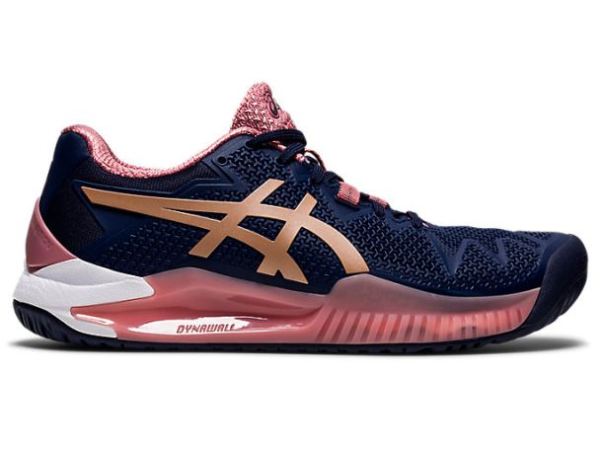 ASICS SHOES | GEL-Resolution 8 - Peacoat/Rose Gold