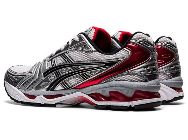 ASICS SHOES | GEL-KAYANO 14 - White/Classic Red