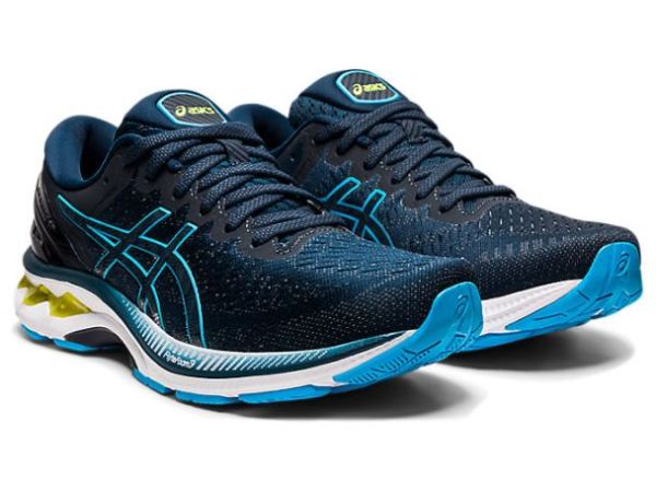 ASICS SHOES | GEL-KAYANO 27 - French Blue/Digital Aqua