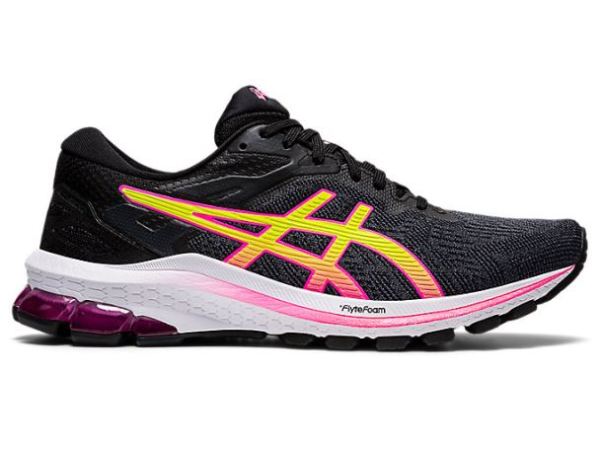 ASICS SHOES | GT-1000 10 - Black/Hot Pink