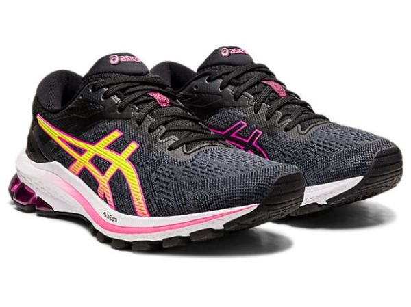 ASICS SHOES | GT-1000 10 - Black/Hot Pink