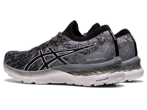 ASICS SHOES | GEL-NIMBUS 23 KNIT - Sheet Rock/Black