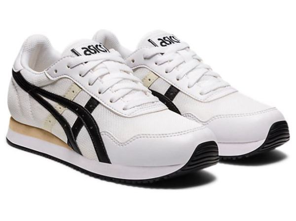 ASICS SHOES | TIGER RUNNER - White/Black