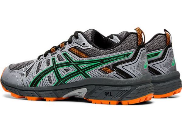 ASICS SHOES | GEL-VENTURE 7 GS - Carrier Grey/Cilantro