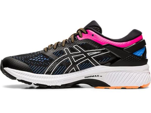 ASICS SHOES | GEL-KAYANO 26 - Black/Blue Coast