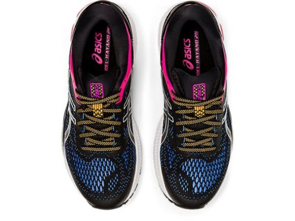 ASICS SHOES | GEL-KAYANO 26 - Black/Blue Coast