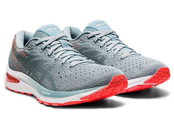 ASICS SHOES | GEL-CUMULUS 22 (D) - Piedmont Grey/Light Steel