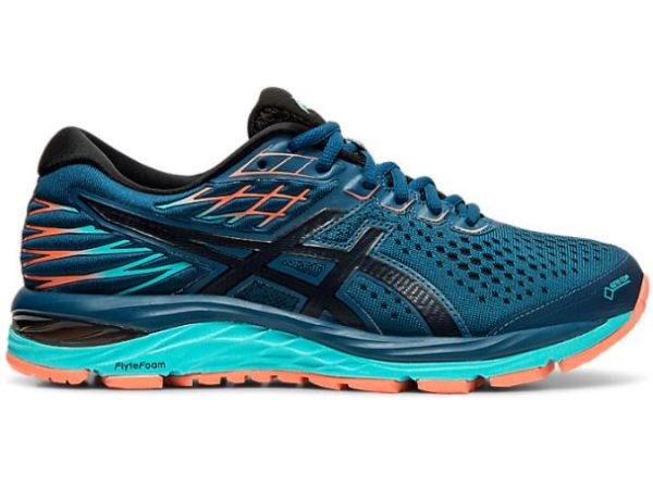 ASICS SHOES | GEL-CUMULUS 21 G-TX - Mako Blue/Midnight