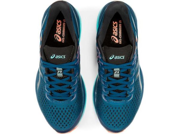 ASICS SHOES | GEL-CUMULUS 21 G-TX - Mako Blue/Midnight