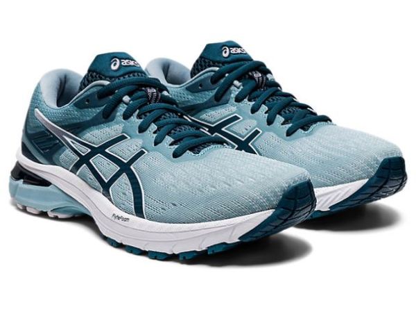 ASICS SHOES | GT-2000 9 - Light Steel/Magnetic Blue