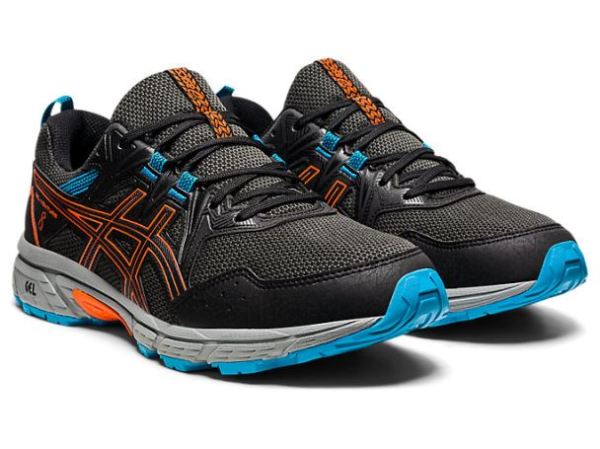 ASICS SHOES | GEL-VENTURE 8 - Black/Marigold Orange