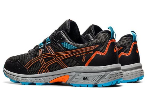 ASICS SHOES | GEL-VENTURE 8 - Black/Marigold Orange