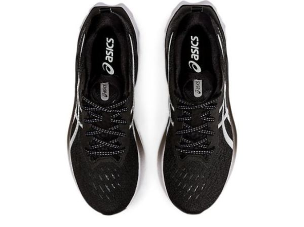 ASICS SHOES | NOVABLAST 2 - Black/Pure S Ilver