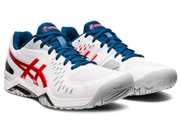 ASICS SHOES | GEL-CHALLENGER 12 - White/Classic Red