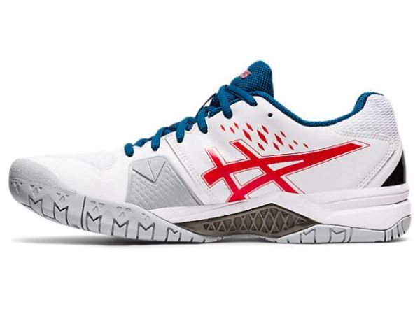 ASICS SHOES | GEL-CHALLENGER 12 - White/Classic Red