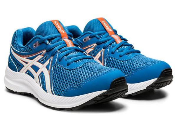 ASICS SHOES | CONTEND 7 GS - Reborn Blue/White